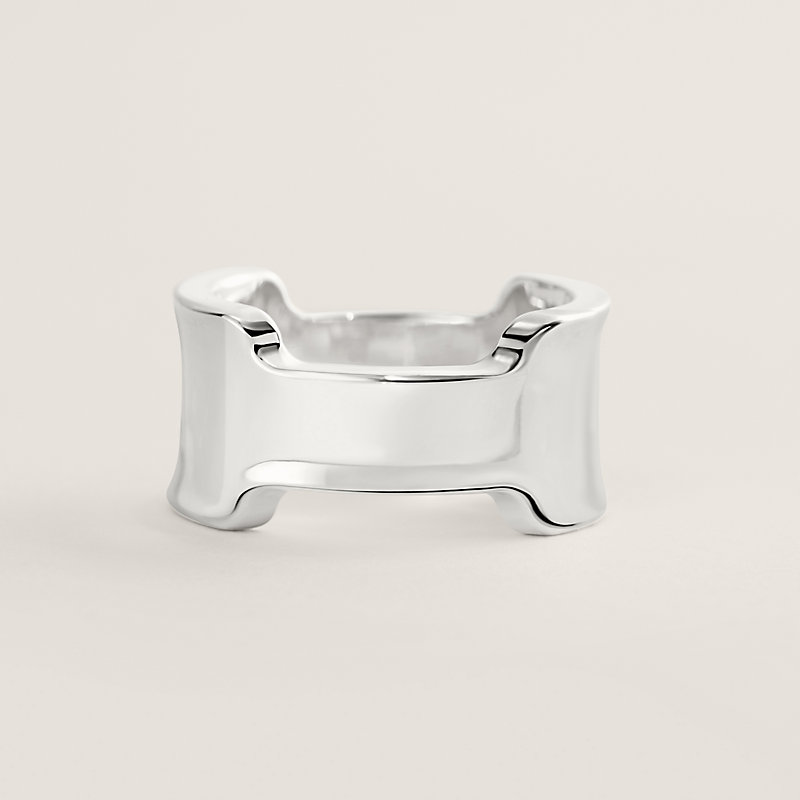 Hermes☆Amazone Hermes Ring Medium Model シルバー パリ発 Amazone Hermes ring, medium model | Hermès Mainland China